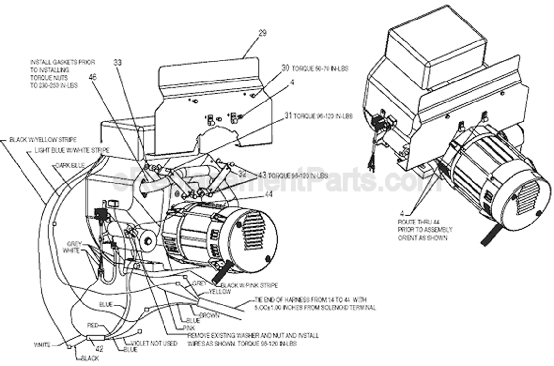 Page A Diagram and Parts List for H1000IS-W Type 1 Porter Cable Generator